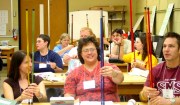 physics first 1 Ninth-grade science teachers participate in a teacher development program that will enhance their knowledge and abilities to teach physics.