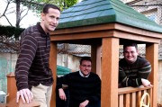 Ganong01 David Schramm, assistant professor in the MU Department of Human Development and Family Studies (HDFS) and HDFS doctoral students Graham McCaulley and Shaun Calix. The MU researchers developed the in-person and online versions of Focus on Kids, a training course that helps parents going through divorce build stronger, more supportive relationships with their children.