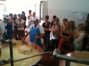 Parmigiano reggiano in Parma