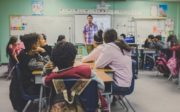 Middle school classroom